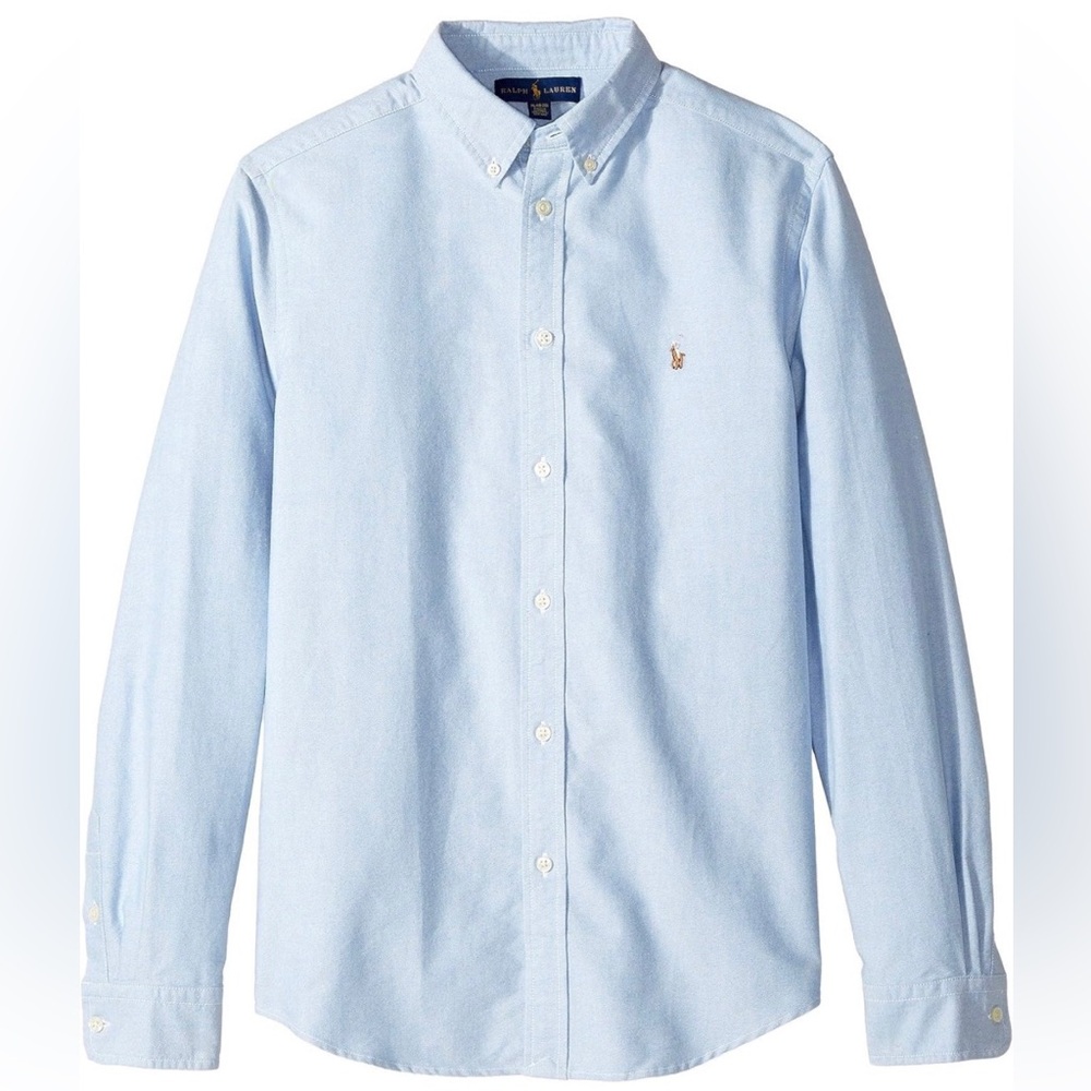 NWT - Polo Ralph Lauren big kids Cotton Oxford Button Down 18-20 XL